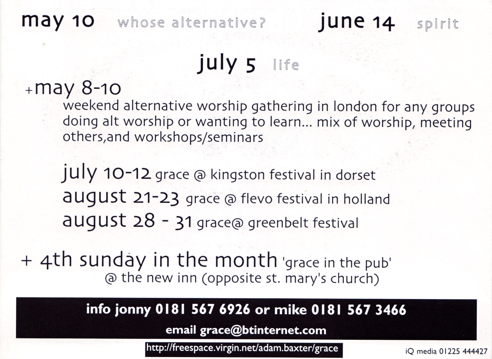 Grace 1998 May-July flyer back