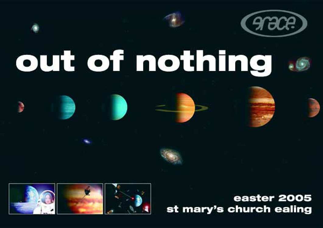 Out of Nothing flyer front