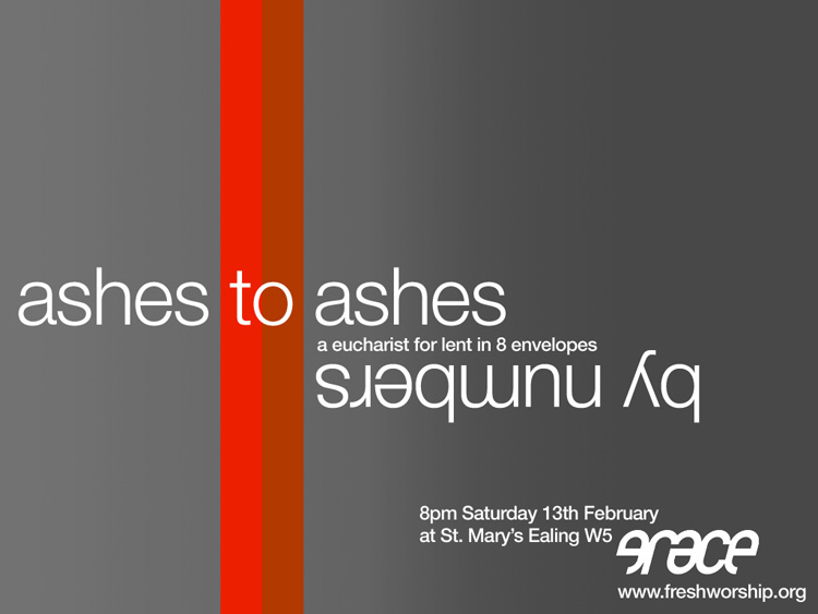 ashes to ashes by numbers flyer