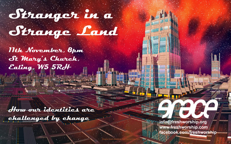 stranger in a strange land flyer