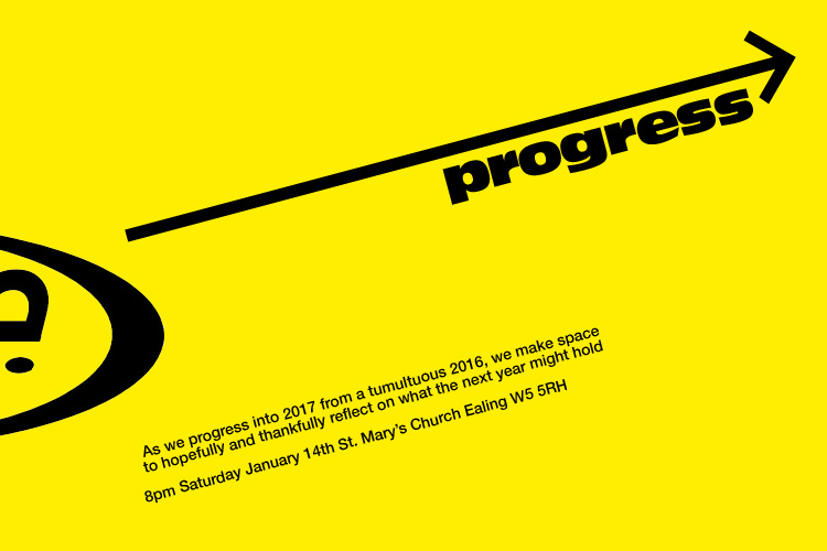 progress flyer