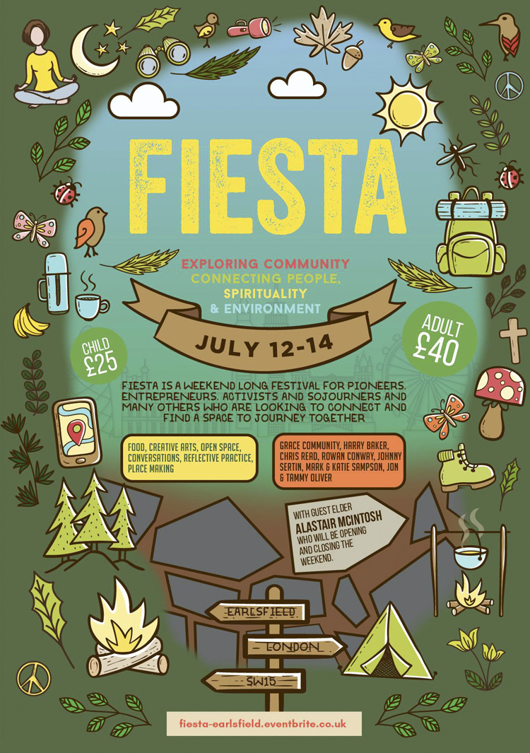 Earlsfield Fiesta poster